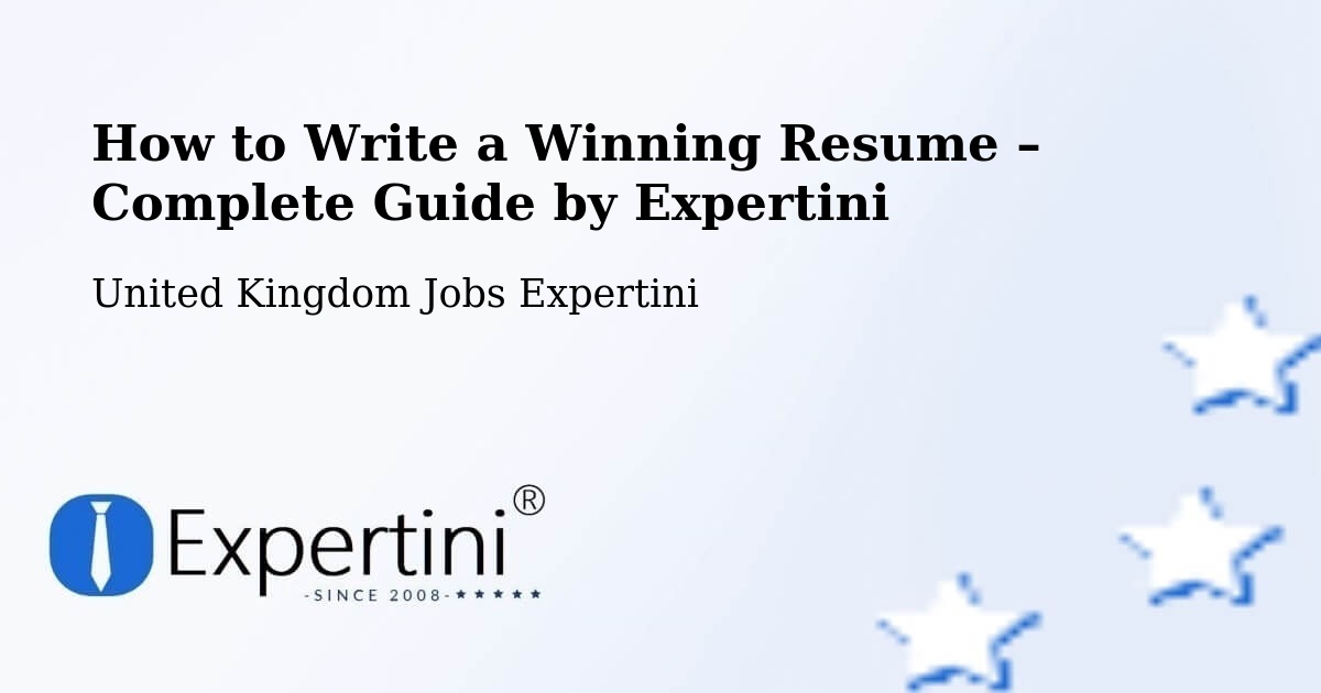 Resume Writing Guide for Job Seekers – Silver End - Silver End, United Kingdom Jobs Expertini
